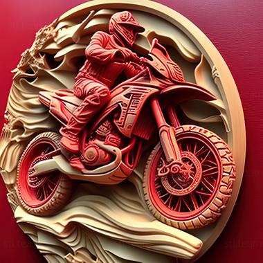 3D модель Honda CRF450X (STL)